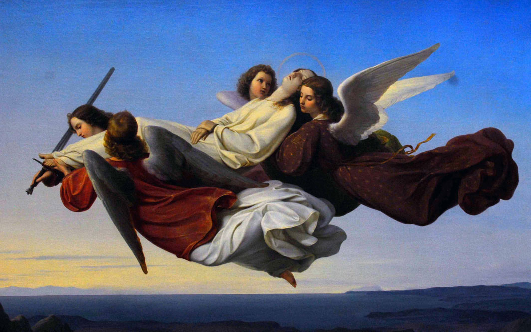 Saint Cecilia and Angel with Viola
